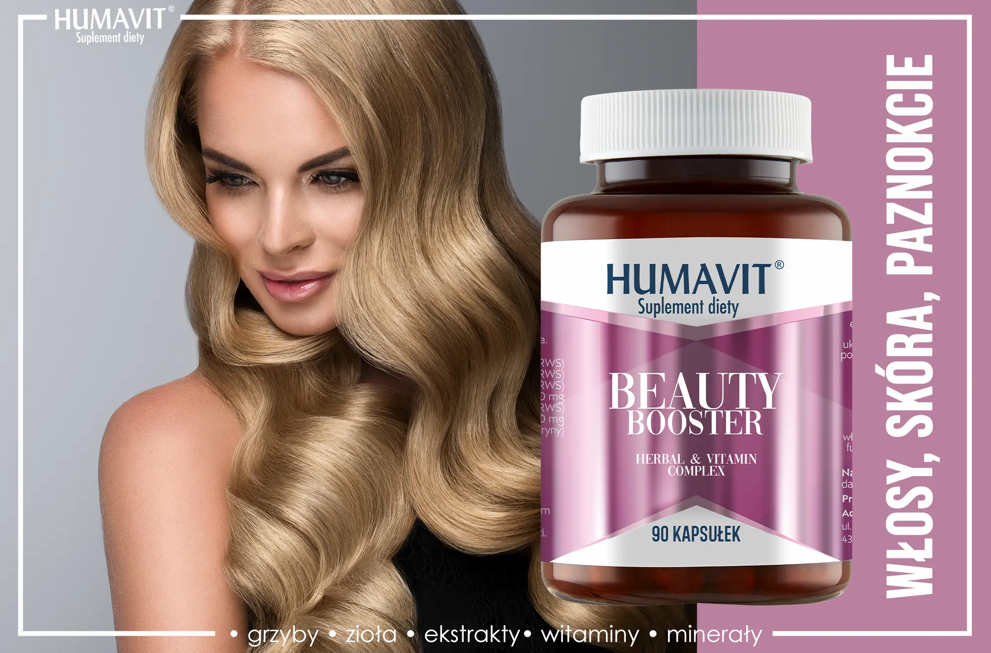 beauty booster skóra włosy paznokcie humavit