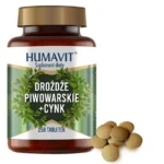 drożdże piwowarskie + cynk 250 tabletek