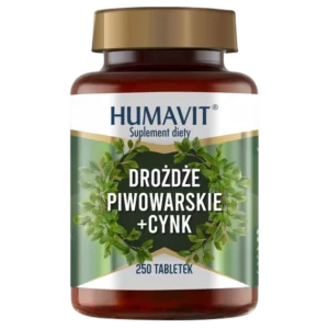 Humavit® Drożdże piwowarskie + Cynk (250 tab.) hover
