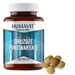 drożdże piwowarskie na włosy 250 tabletek