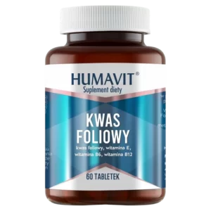 Humavit ® Kwas foliowy + witaminy B6, B12, E hover