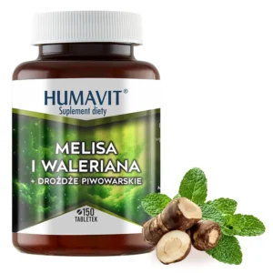 Humavit® – Melisa i Waleriana + Drożdże Piwowarskie, tabletki 150 tabl.