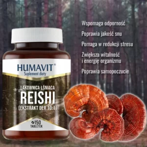 Humavit Reishi drożdże piwne