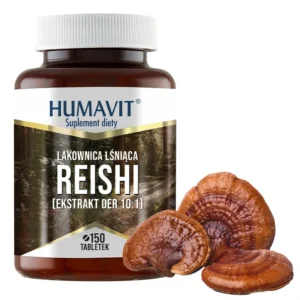 HUMAVIT® REISHI (Lakownica Lśniąca) + Drożdże piwowarskie 150szt