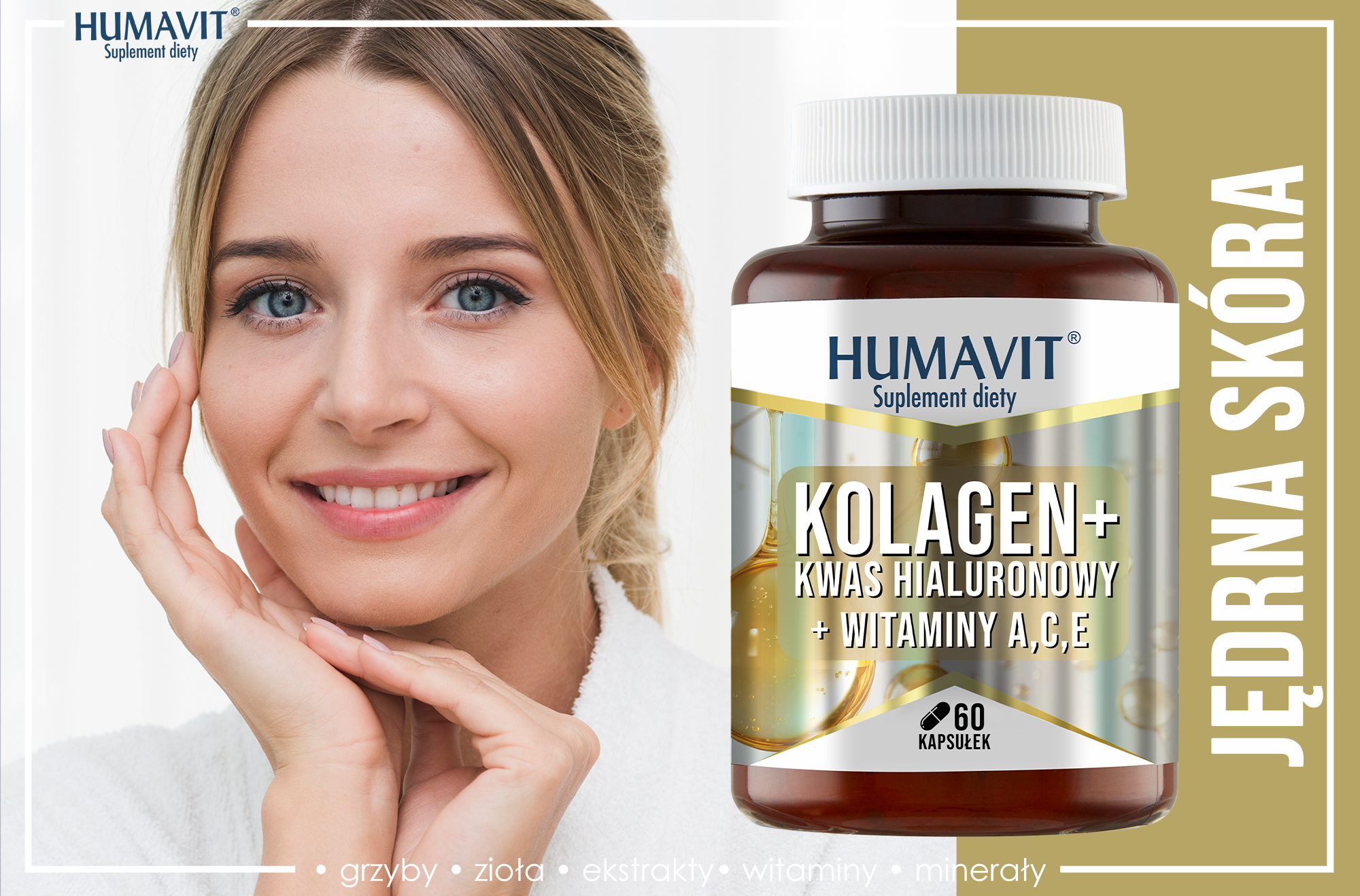 humavit kolagen + kwas hialuronowy + witaminy ace