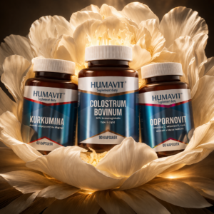 Zestaw – WSPARCIE UKŁADU ODPORNOŚCIOWEGO Humavit® (Colostrum, Odpornovit, Kurkumina)