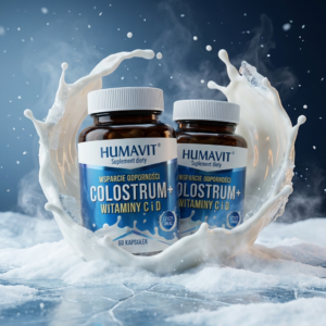 Zestaw "Czysta odporność" – (2szt) Humavit® – Colostrum + witaminy "C" i "D" (30% igG)