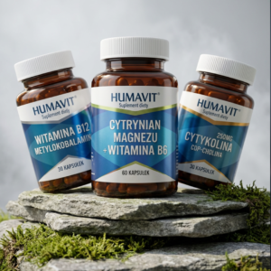 Zestaw na codzienne zmęczenie – Humavit® (Cytykolina, magnez, B12)